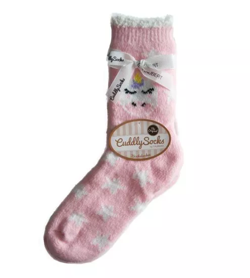 Pink unicorn socks and...