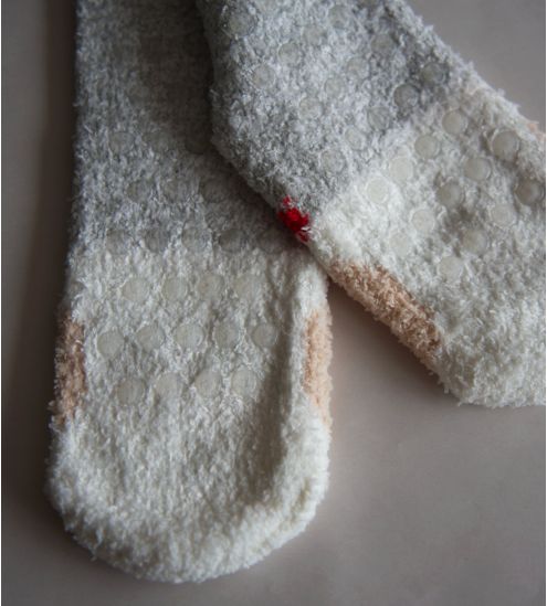 Chaussettes x-mas imprimé Santa Père Noël antiderapantes