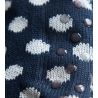 Chaussettes fourrées avec pompons Dorothy Marine
