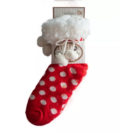 Gefüllte Socken mit roten...