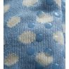 Chaussettes fourrées avec pompons Dorothy Bleu Clair