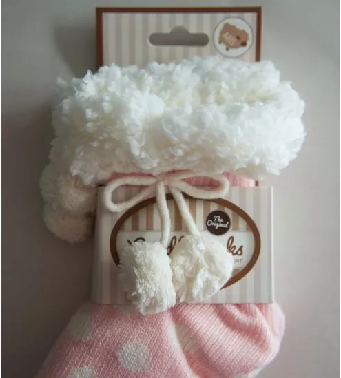 Chaussettes fourrées avec pompons Dorothy Rose