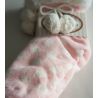 Chaussettes fourrées avec pompons Dorothy Rose