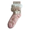Chaussettes fourrées avec pompons Dorothy Rose