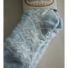Chaussettes de Noël avec pompons Ingrid Bleu Clair