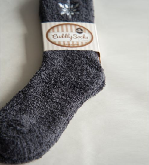 Chaussettes douces grises Alpina Cuddlyflocon de neige