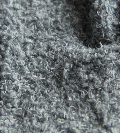 Chaussettes douces gris clair Alpina Cuddly flocon de neige