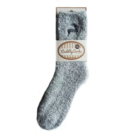 Weiche Socken hellgrau...