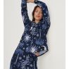 Pyjama imprimé céleste bleu Winter Dreams Dark Sapphire