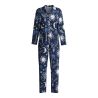 Pyjama imprimé céleste bleu Winter Dreams Dark Sapphire