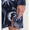Chemise de nuit imprimé céleste bleu Winter Dreams Dark Sapphire 479 Dark Sapphire