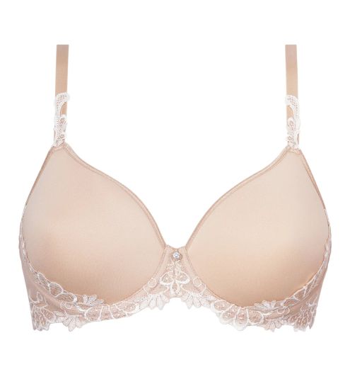 Souien gorge Plunge Spacer Dressing Floral Ambre Nacre