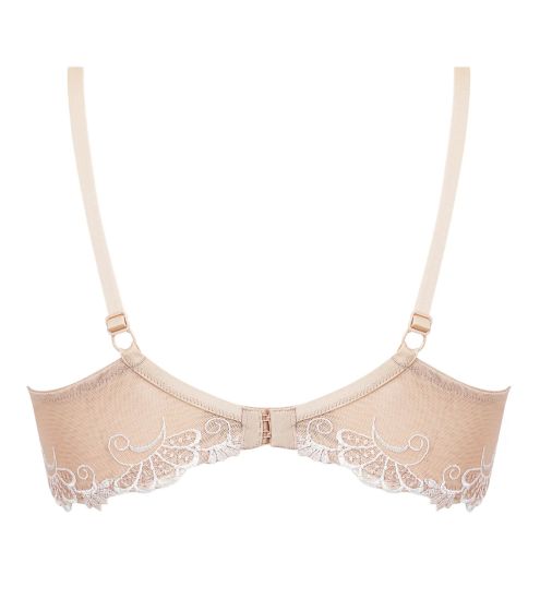 Souien gorge Plunge Spacer Dressing Floral Ambre Nacre