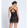 Nuisette noire en dentelle Charme Secret