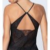 Nuisette noire en dentelle Charme Secret