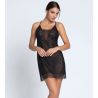 Nuisette noire en dentelle Charme Secret