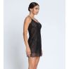 Nuisette noire en dentelle Charme Secret