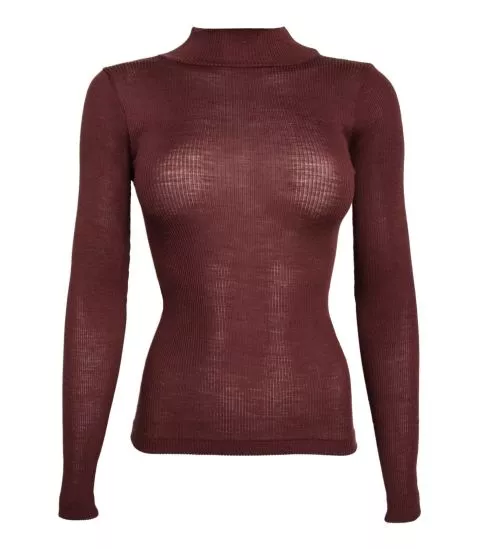 Cocoa brown thin collar...