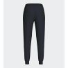 Pantalon de jogging resserré bleu marine uni pour femme