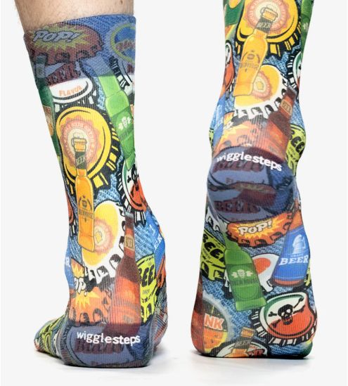 Klassische Bier-Herrensocken