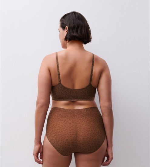 Culotte léopard Maxi Softstretch Brun Sauvage