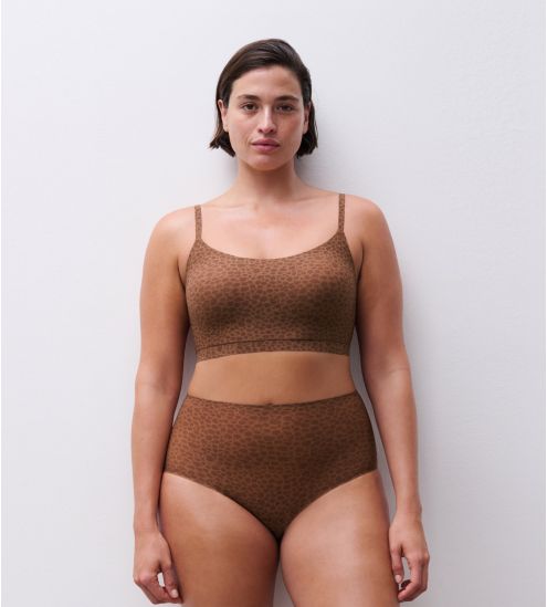 Culotte léopard Maxi Softstretch Brun Sauvage