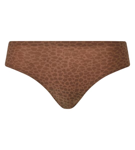 Shorty Softstretch léopard Brun Sauvage