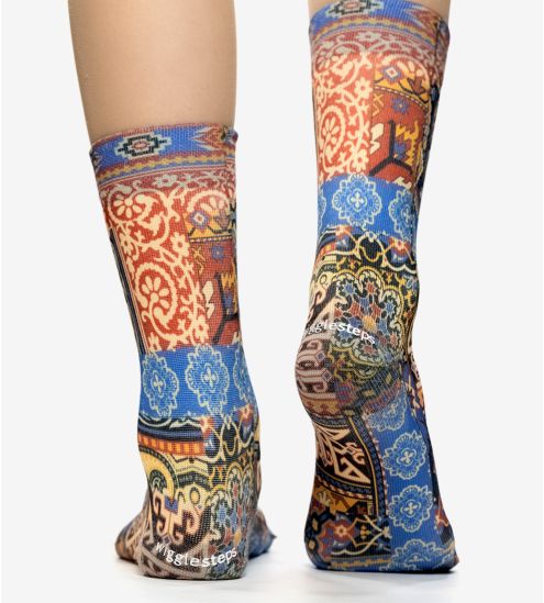 Chaussettes femme Carpet imprimé multicolore