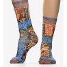Chaussettes femme Carpet imprimé multicolore