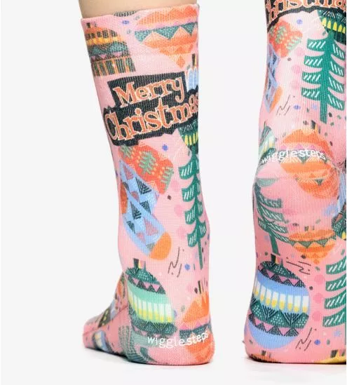 Chaussettes de Noël fun Christmas multicolore