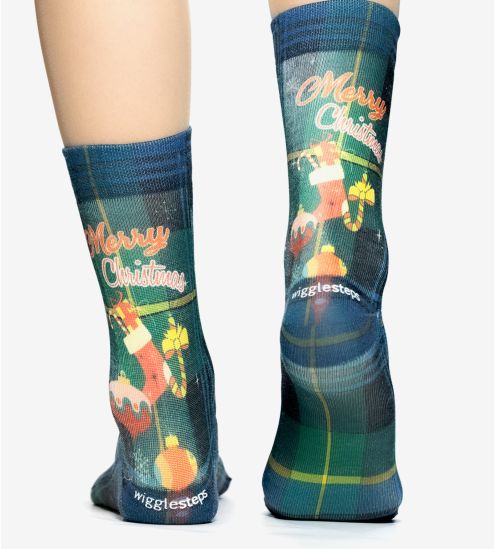Chaussettes à carreaux de Noël Christmas Check