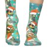 Chaussettes de Noël chats rétro Xmas Cat