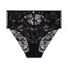 Culotte haute sexy en dentelle noire After Hours