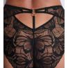 Culotte haute sexy en dentelle noire After Hours