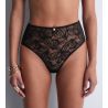 Culotte haute sexy en dentelle noire After Hours