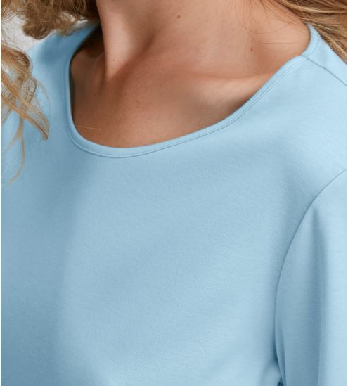 Pyjama femme motifs hivernaux Swiss Resort Cascade Blue