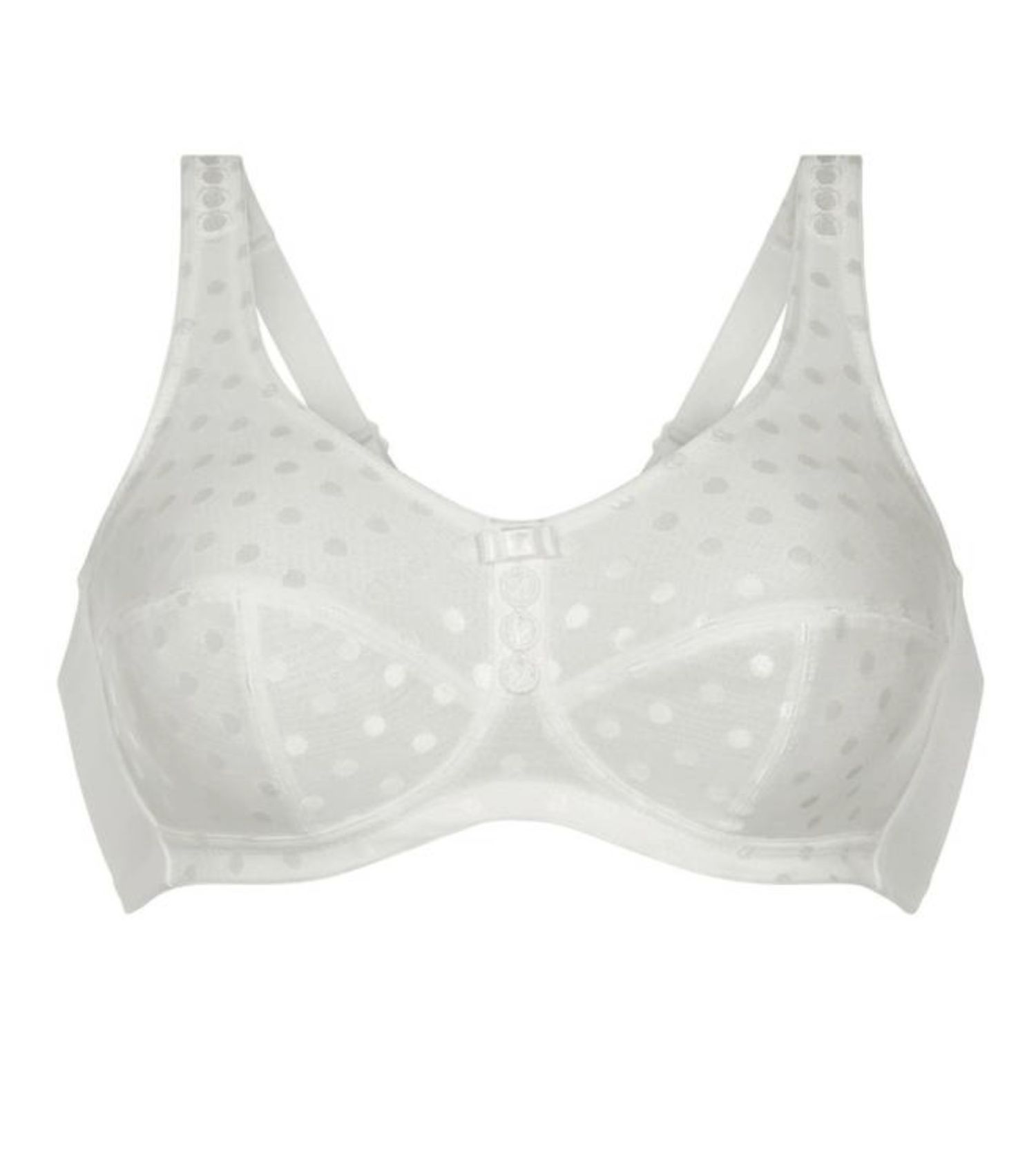 Soutien-gorge Chantelle 90C Blanc Sans Armatures - Confort Et Douceur En Coton