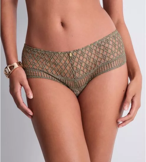 Shorty brodé vert Stardust Dream Nile Green