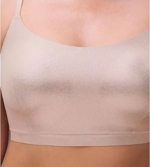Bralette dorée brillante Softstretch Golden Glow