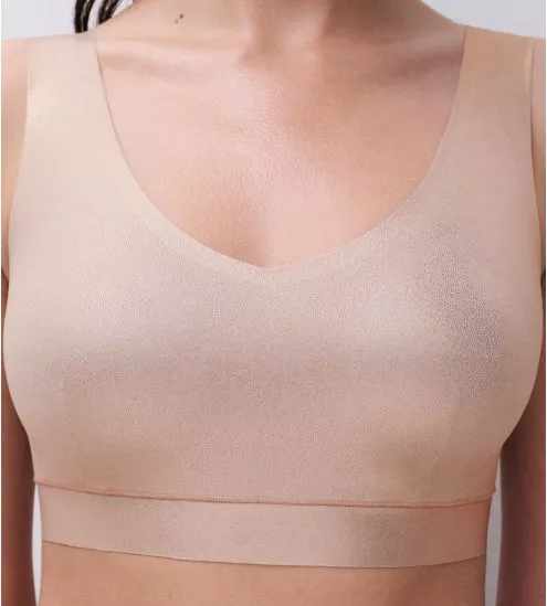 Brassière dorée brillante Softstretch Golden Glow