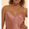 Nuisette en soie Rose Fumé Love Me