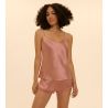 Short de nuit en soie Rose Fumé Love Me