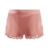 Short de nuit en soie Rose Fumé Love Me