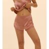 Short de nuit en soie Rose Fumé Love Me