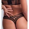 Tanga Black mit Kupfer-Sohn Cosmic Romance Black Star