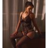 Tanga Black mit Kupfer-Sohn Cosmic Romance Black Star