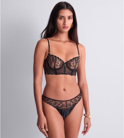 Tanga black with copper son cosmic romance black star