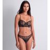 Tanga Black mit Kupfer-Sohn Cosmic Romance Black Star