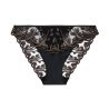 Schwarzer italienischer Slip mit Cirrus Fils Cosmis Romance Black Star
