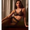 Schwarzer italienischer Slip mit Cirrus Fils Cosmis Romance Black Star